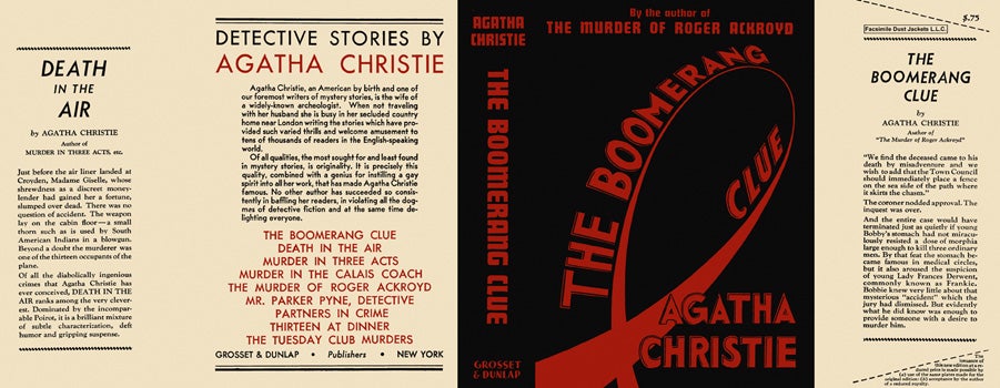 Item #11782 Boomerang Clue, The. Agatha Christie.