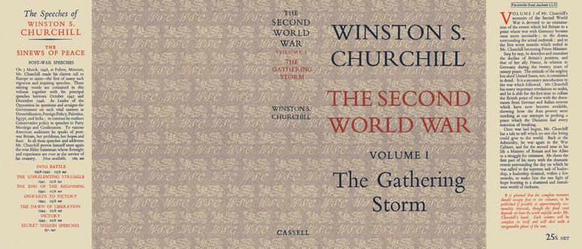 Item #11788 Second World War, Volume I, The Gathering Storm, The. Winston S. Churchill