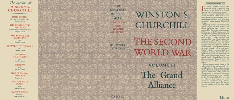 Item #11790 Second World War, Volume III, The Grand Alliance, The. Winston S. Churchill