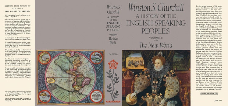 Item #11794 History of the English-Speaking Peoples, Volume II, The New World, A. Winston S....