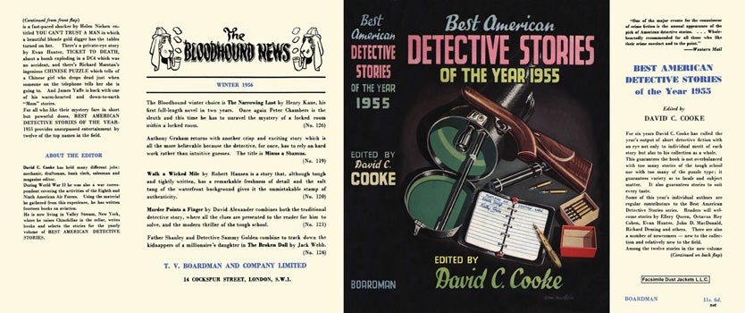 Item #11922 Best American Detective Stories of the Year 1955. David C. Cooke, Anthology