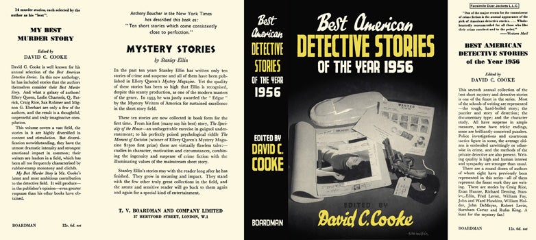 Item #11923 Best American Detective Stories of the Year 1956. David C. Cooke, Anthology.