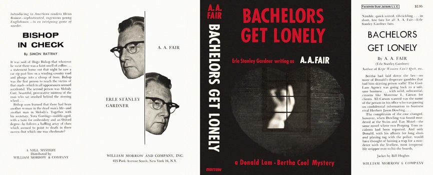 Item #1196 Bachelors Get Lonely. A. A. Fair.