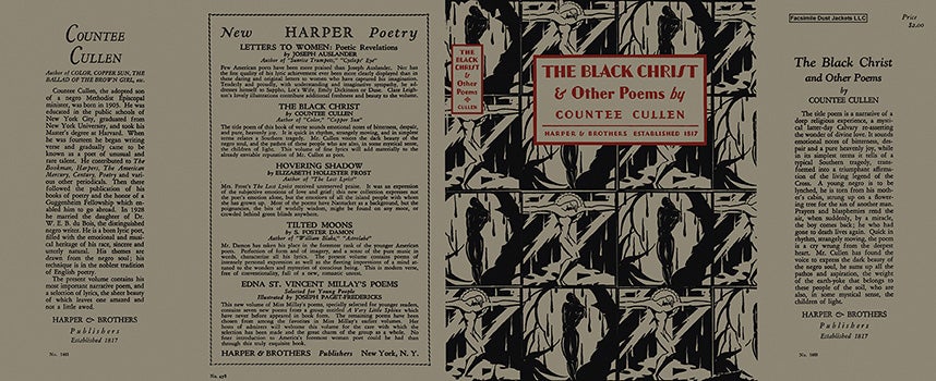 Item #12004 Black Christ and Other Poems, The. Countee Cullen.