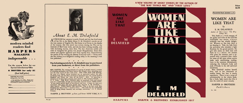 Item #12141 Women Are Like That. E. M. Delafield.