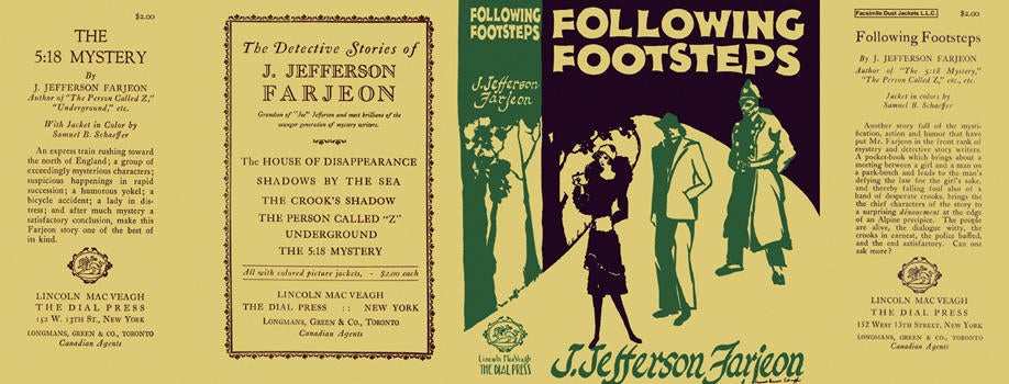 Item #1217 Following Footsteps. J. Jefferson Farjeon