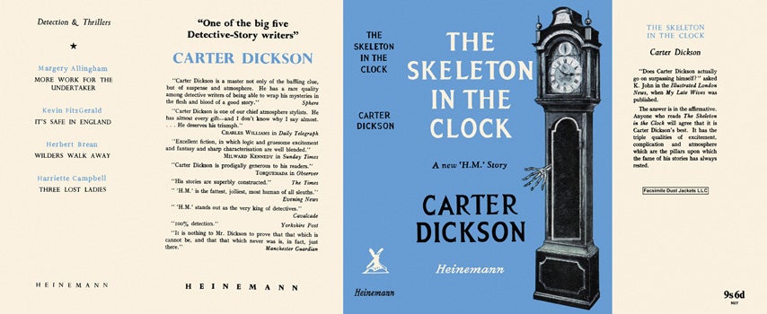 Item #12189 Skeleton in the Clock, The. Carter Dickson