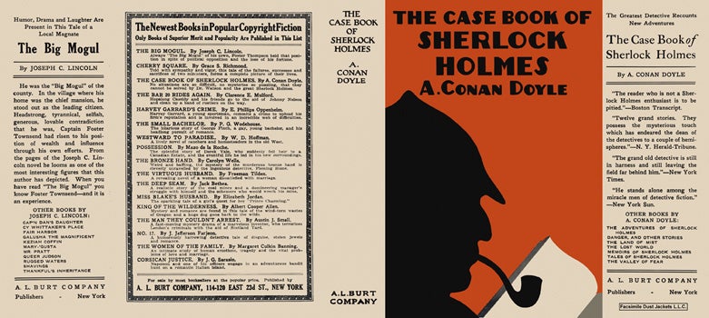 Item #12235 Case Book of Sherlock Holmes, The. Sir Arthur Conan Doyle