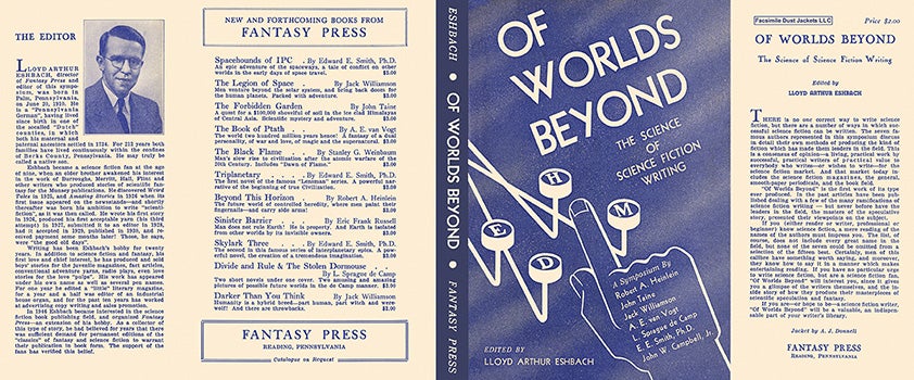 Item #12313 Of Worlds Beyond. Lloyd Arthur Eshbach, Anthology