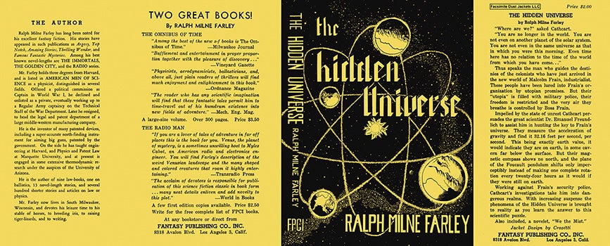 Item #12359 Hidden Universe, The. Ralph Milne Farley