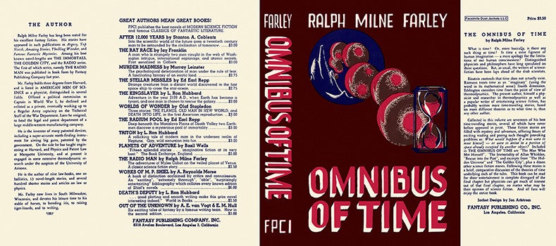 Item #12360 Omnibus of Time. Ralph Milne Farley