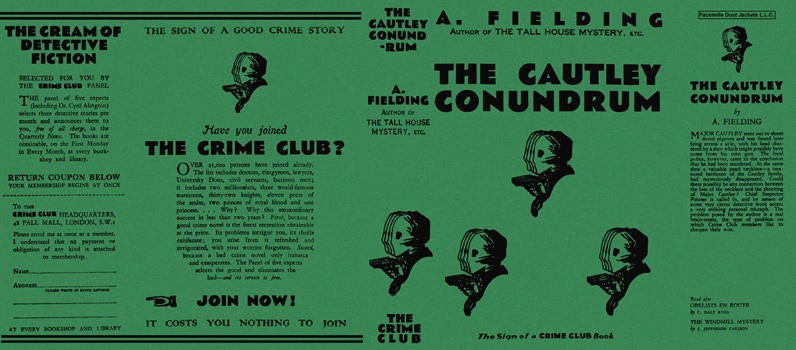 Item #1238 Cautley Conundrum, The. A. Fielding.
