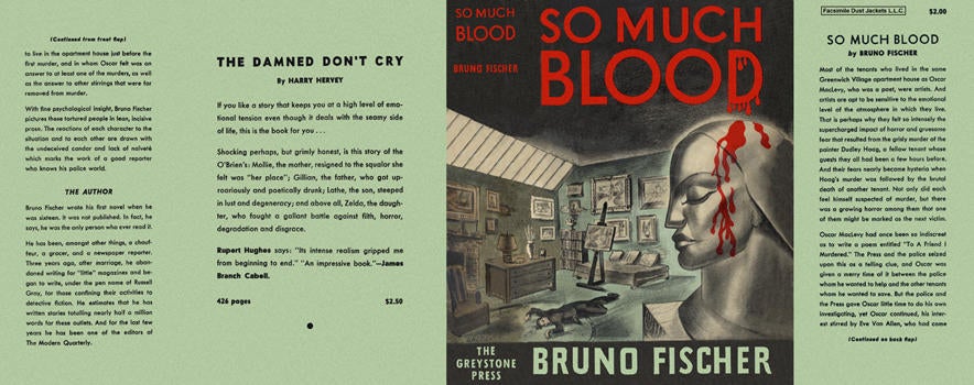 Item #1244 So Much Blood. Bruno Fischer
