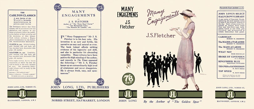Item #12452 Many Engagements. J. S. Fletcher.