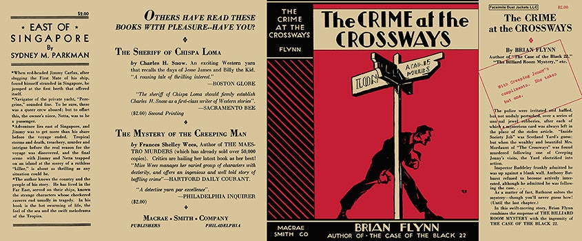 Item #12460 Crime at the Crossways, The. Brian Flynn