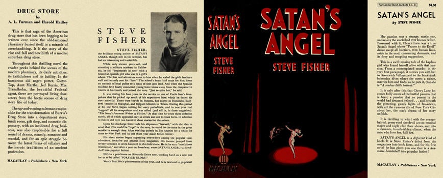 Item #1249 Satan's Angel. Steve Fisher