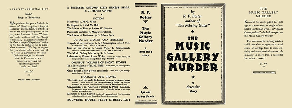 Item #12517 Music Gallery Murder, The. R. F. Foster