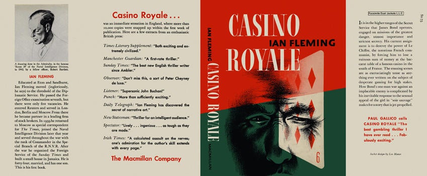 Item #1263 Casino Royale. Ian Fleming.