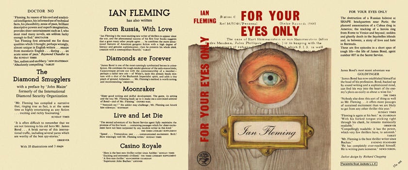 Item #1269 For Your Eyes Only. Ian Fleming