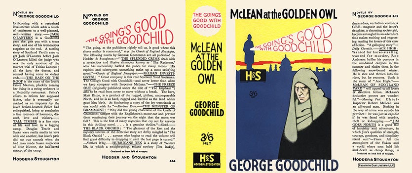 Item #12746 McLean at the Golden Owl. George Goodchild.