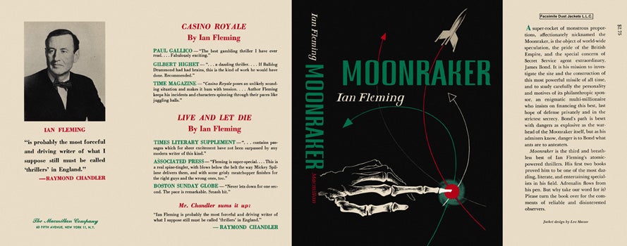 Item #1275 Moonraker. Ian Fleming.