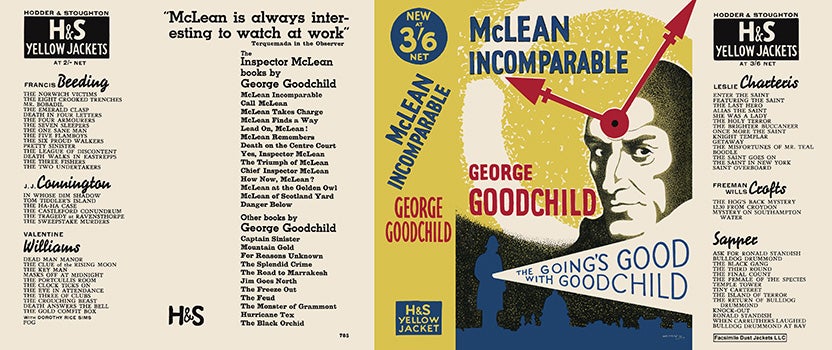 Item #12758 McLean Incomparable. George Goodchild.
