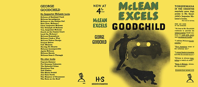 Item #12759 McLean Excels. George Goodchild