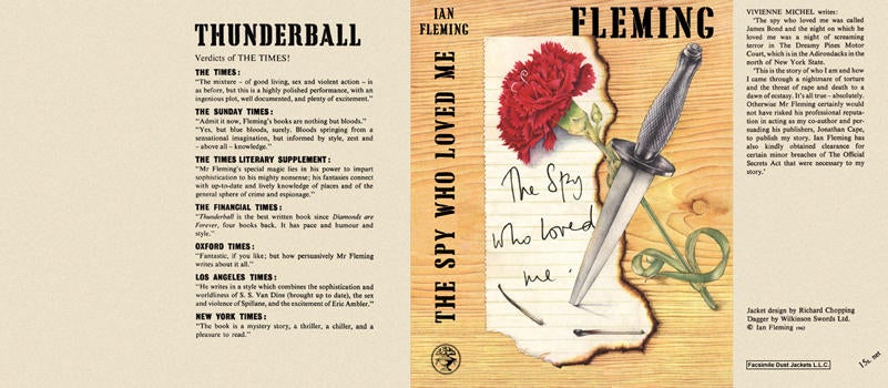 Item #1278 Spy Who Loved Me, The. Ian Fleming