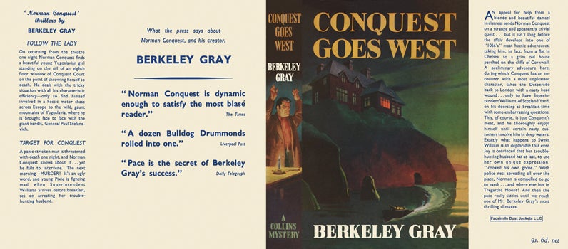 Item #12812 Conquest Goes West. Berkeley Gray.