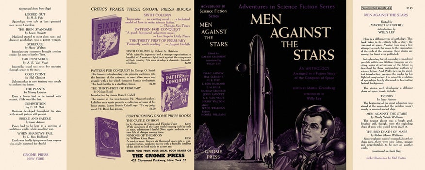 Item #12849 Men Against the Stars. Martin Greenberg, Anthology