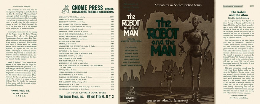 Item #12853 Robot and the Man, The. Martin Greenberg, Anthology