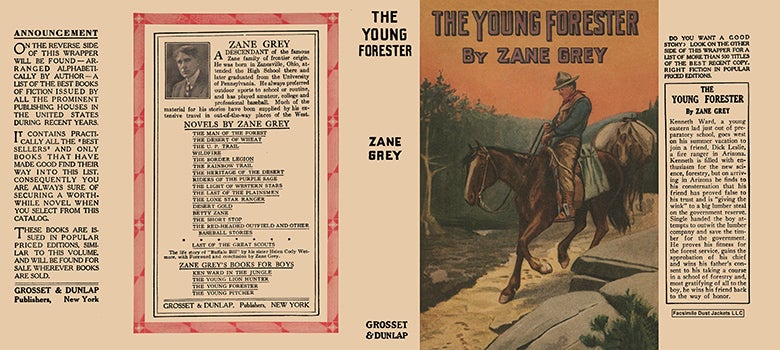 Item #12884 Young Forester, The. Zane Grey