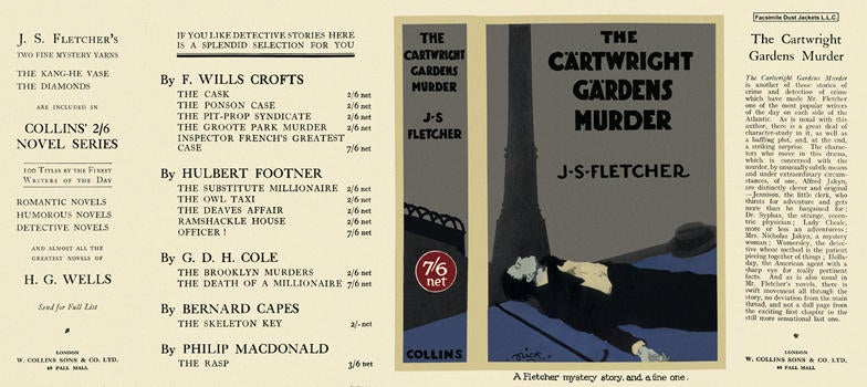 Item #1290 Cartwright Gardens Murder, The. J. S. Fletcher