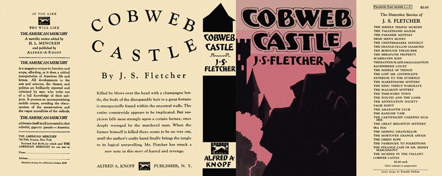 Item #1293 Cobweb Castle. J. S. Fletcher