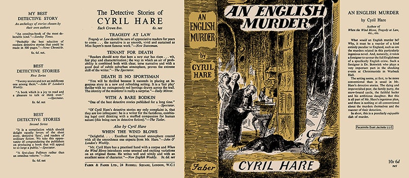 Item #12968 English Murder, An. Cyril Hare