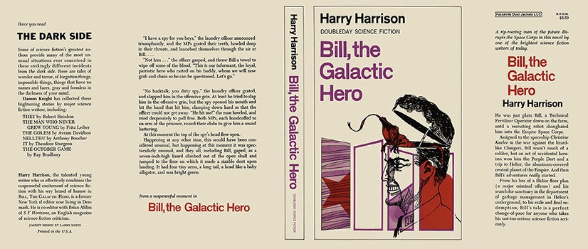 Item #12986 Bill, the Galactic Hero. Harry Harrison