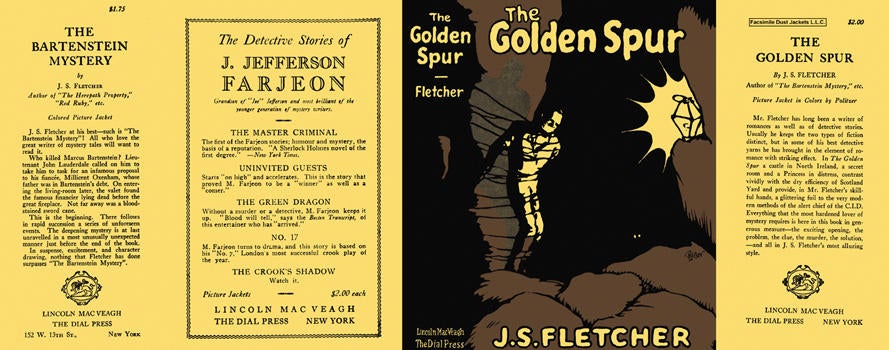 Item #1302 Golden Spur, The. J. S. Fletcher