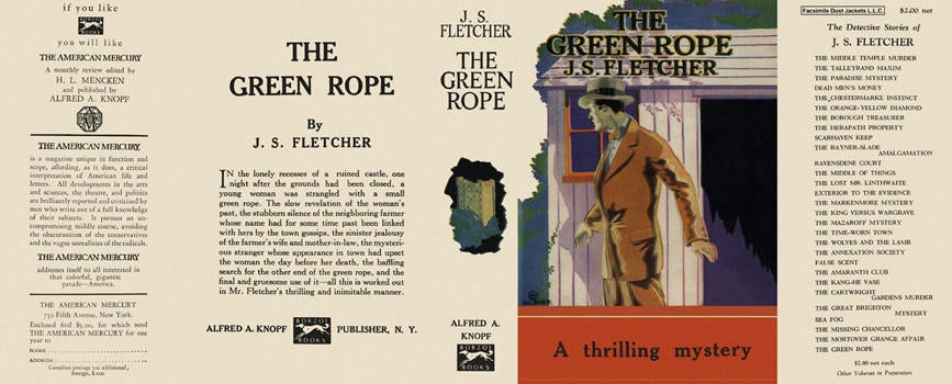 Item #1307 Green Rope, The. J. S. Fletcher.