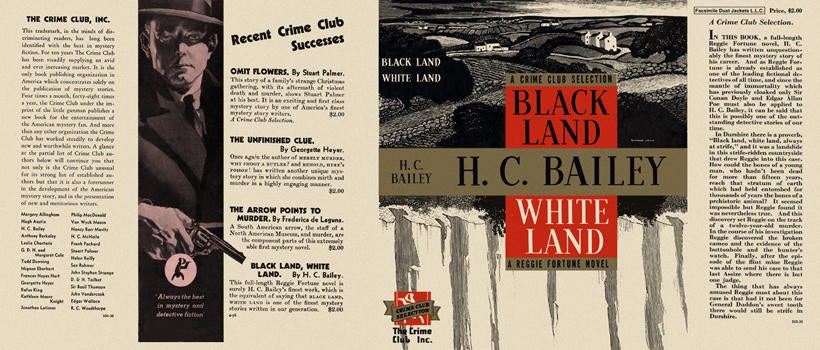 Item #131 Black Land White Land. H. C. Bailey
