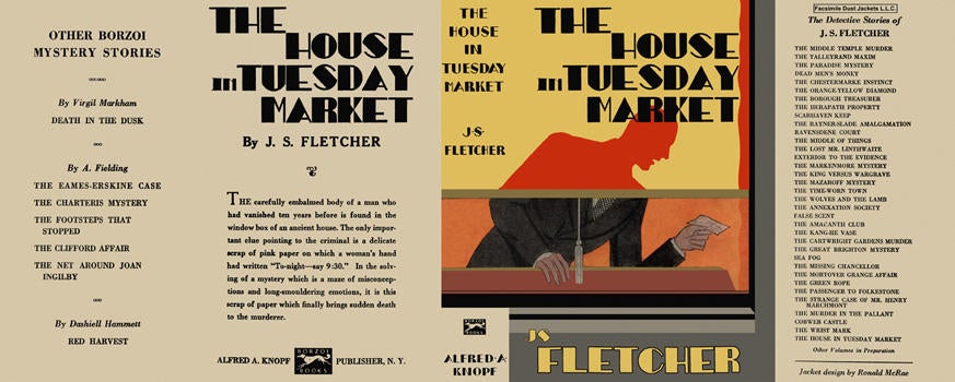 Item #1313 House in Tuesday Market, The. J. S. Fletcher