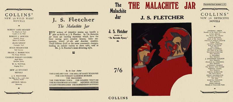Item #1316 Malachite Jar, The. J. S. Fletcher