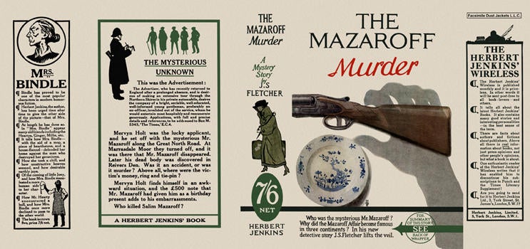 Item #1318 Mazaroff Murder, The. J. S. Fletcher.