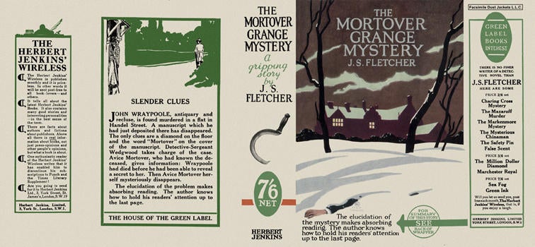 Item #1321 Mortover Grange Mystery, The. J. S. Fletcher