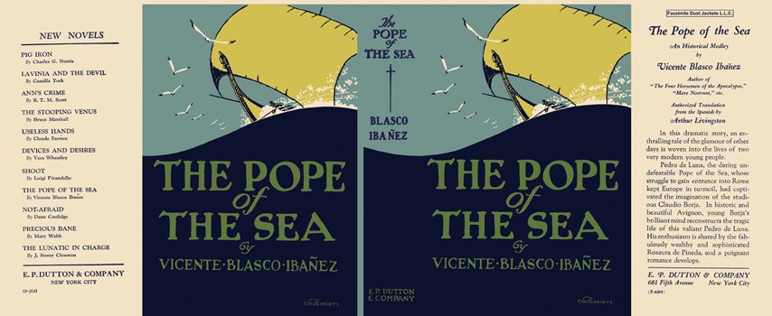 Item #13258 Pope of the Sea, The. Vicente Blasco Ibanez.
