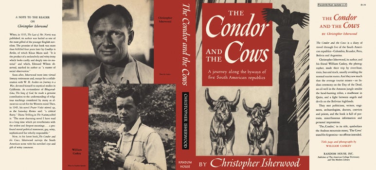 Item #13275 Condor and the Cows, The. Christopher Isherwood