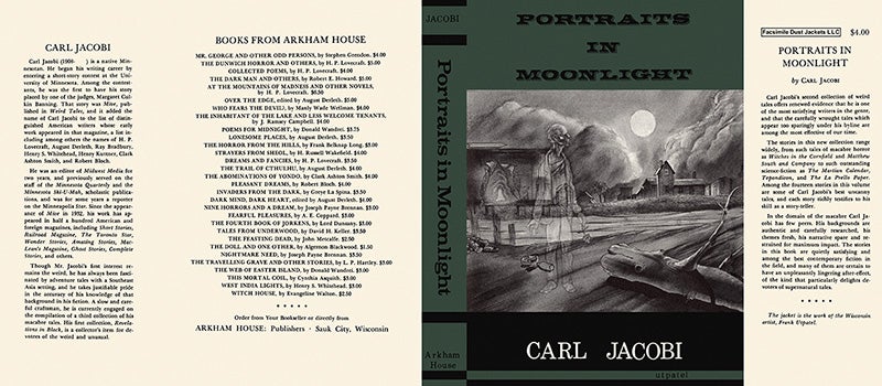 Item #13288 Portraits in Moonlight. Carl Jacobi