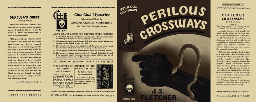 Item #1333 Perilous Crossways. J. S. Fletcher