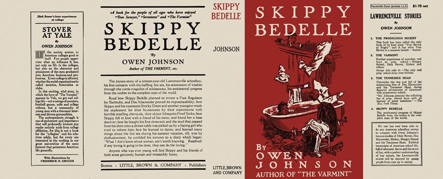 Item #13338 Skippy Bedelle. Owen Johnson.