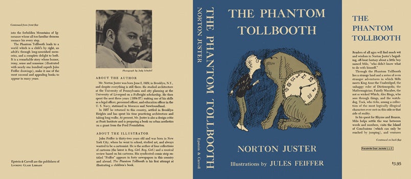 Item #13368 Phantom Tollbooth, The. Norton Juster, Jules Feiffer.