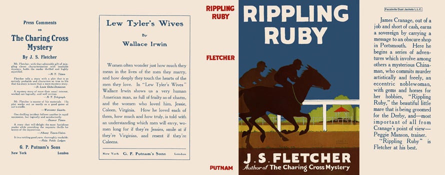 Item #1337 Rippling Ruby. J. S. Fletcher.